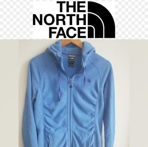 The North Face polartec, fleece zip up hoodie